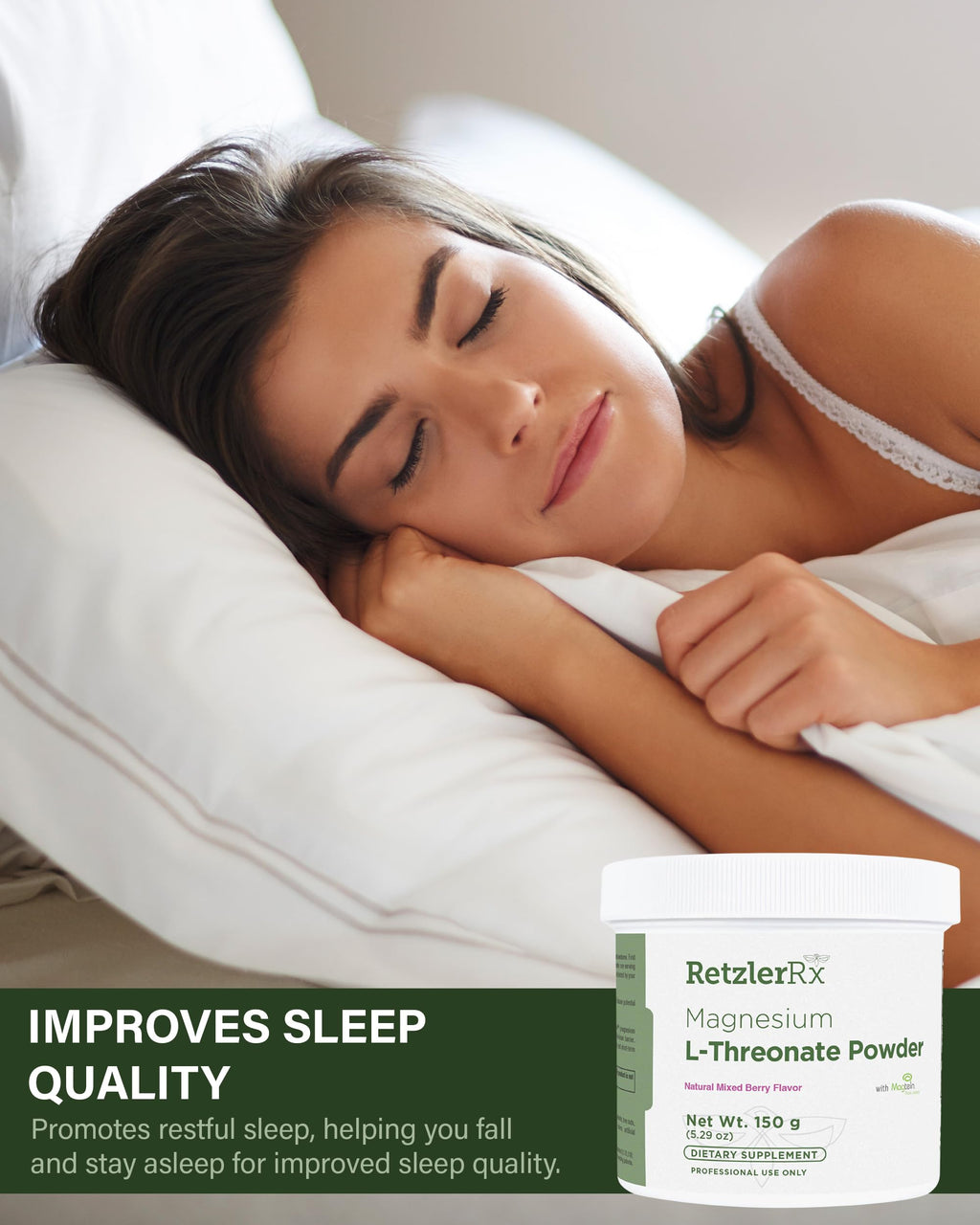 HormoneSynergy Magnesium L-Threonate Powder w/Magtein®- Magnesium