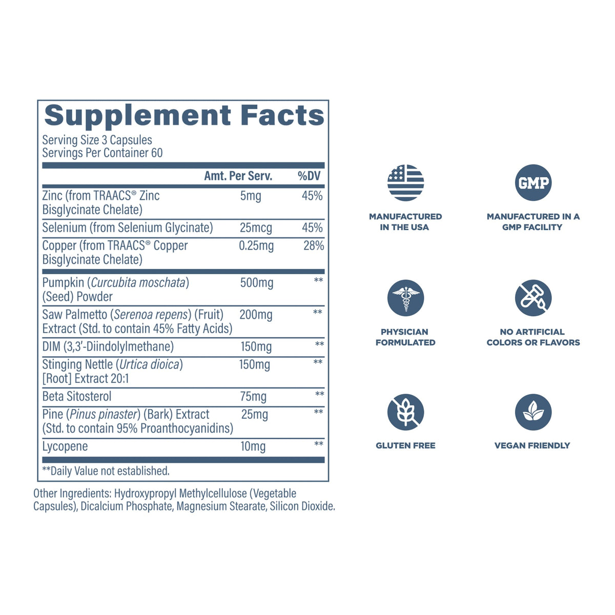 Revive Prostate Supplements for Men with Saw Palmetto - 120 Capsules - image 6