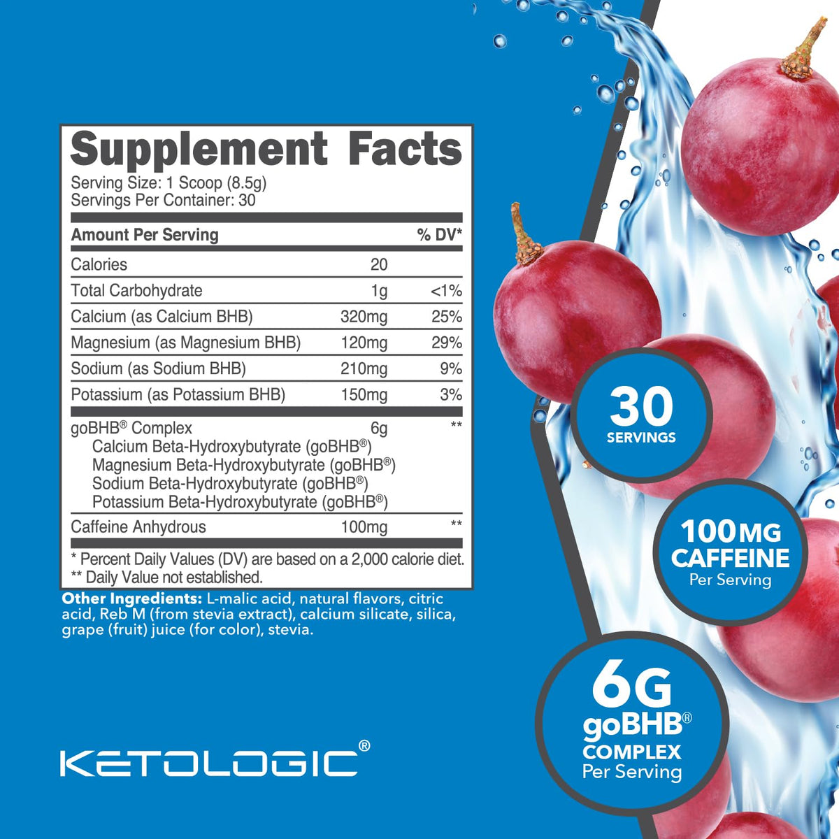 Ketologic Ketoenergy 30 Servings