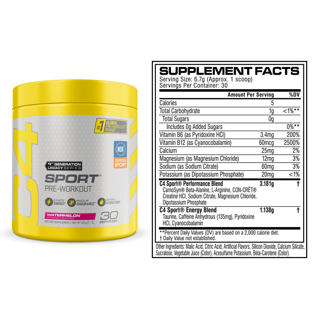 Cellucor C4 Sport Pre Workout Powder