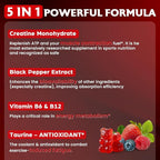 Trupretty Creatine Monohydrate Gummies for Women & Men
