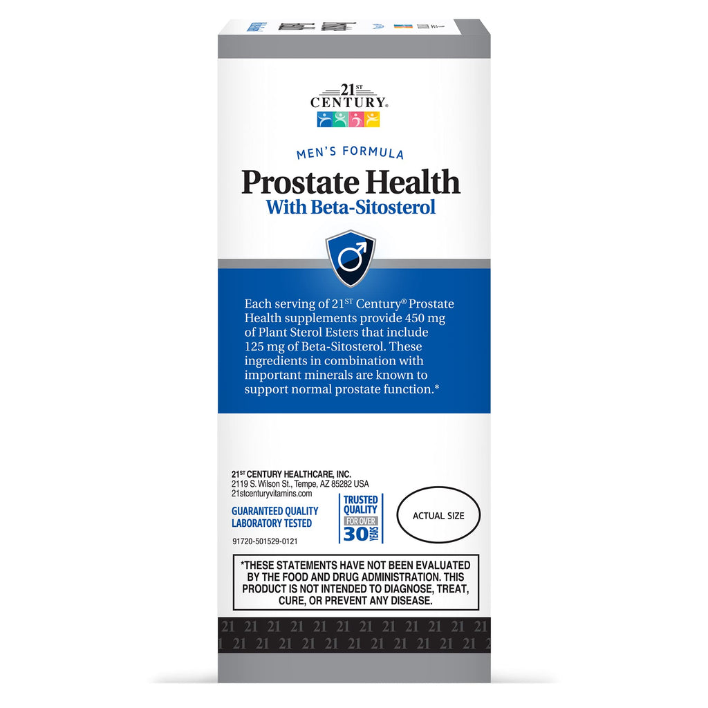 21st Century Prostate Health with Beta-Sitosterol - 60 Softgels - image 8