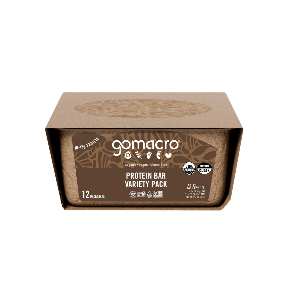GoMacro MacroBar Organic Vegan Protein Bars