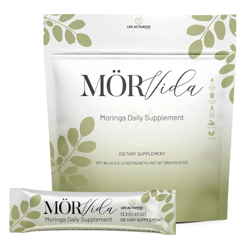 Life Activated Moringa Oleifera Daily Supplement - 30 Sachets