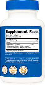 Nutricost Garlic 1000mg