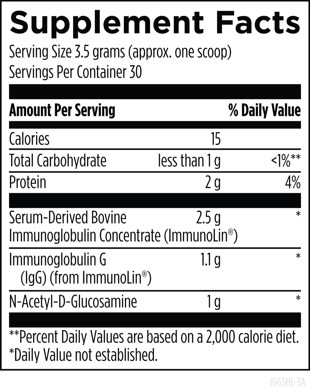 Designs for Health IgGI Shield Powder - 30 Servings - image 2