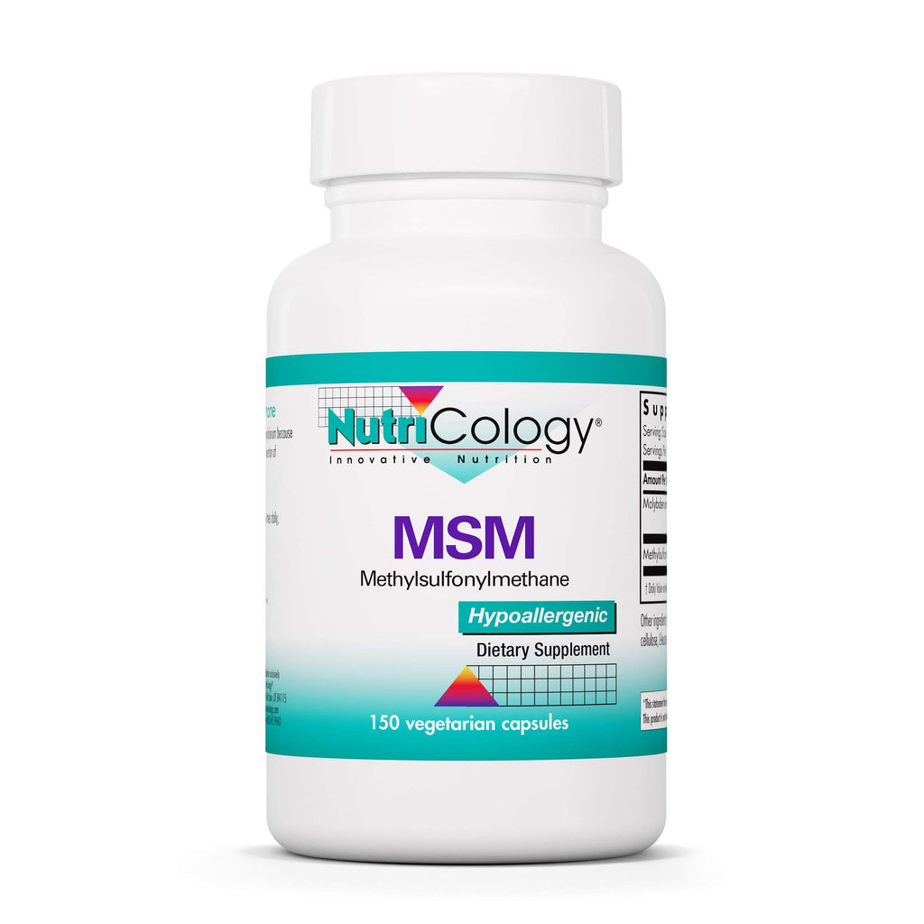 Allergy Research Group MSM Supplement Joint Support - 150 Vegetarian Capsules