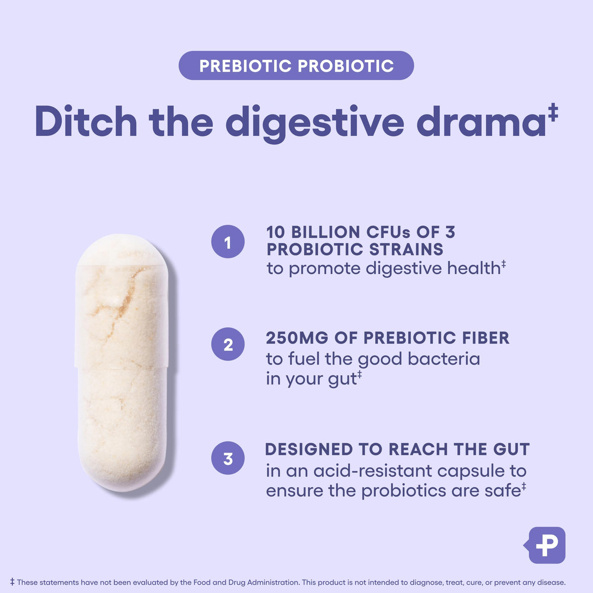 Physician's CHOICE Prebiotic-Probiotic Multi-Strain - 30 Capsules - image 4