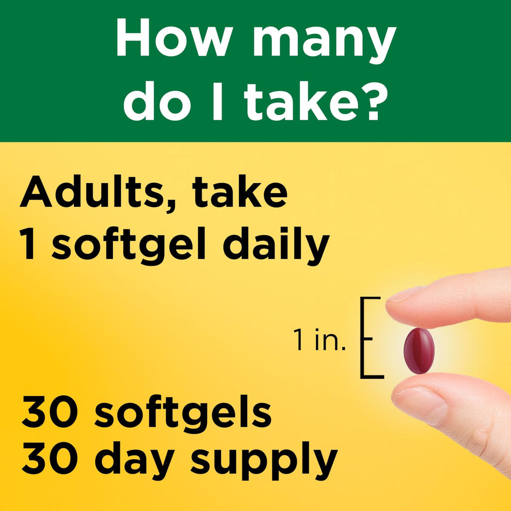 Nature Made Vitamin D3 K2 Supplement - 30 Softgels - image 5