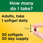 Nature Made Vitamin D3 K2 Supplement - 30 Softgels - image 5