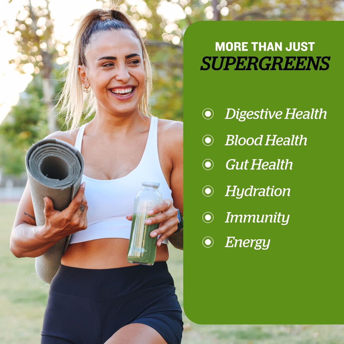 Sunfood Superfoods Organic Supergreens Blend Powder - 8 oz - image 3