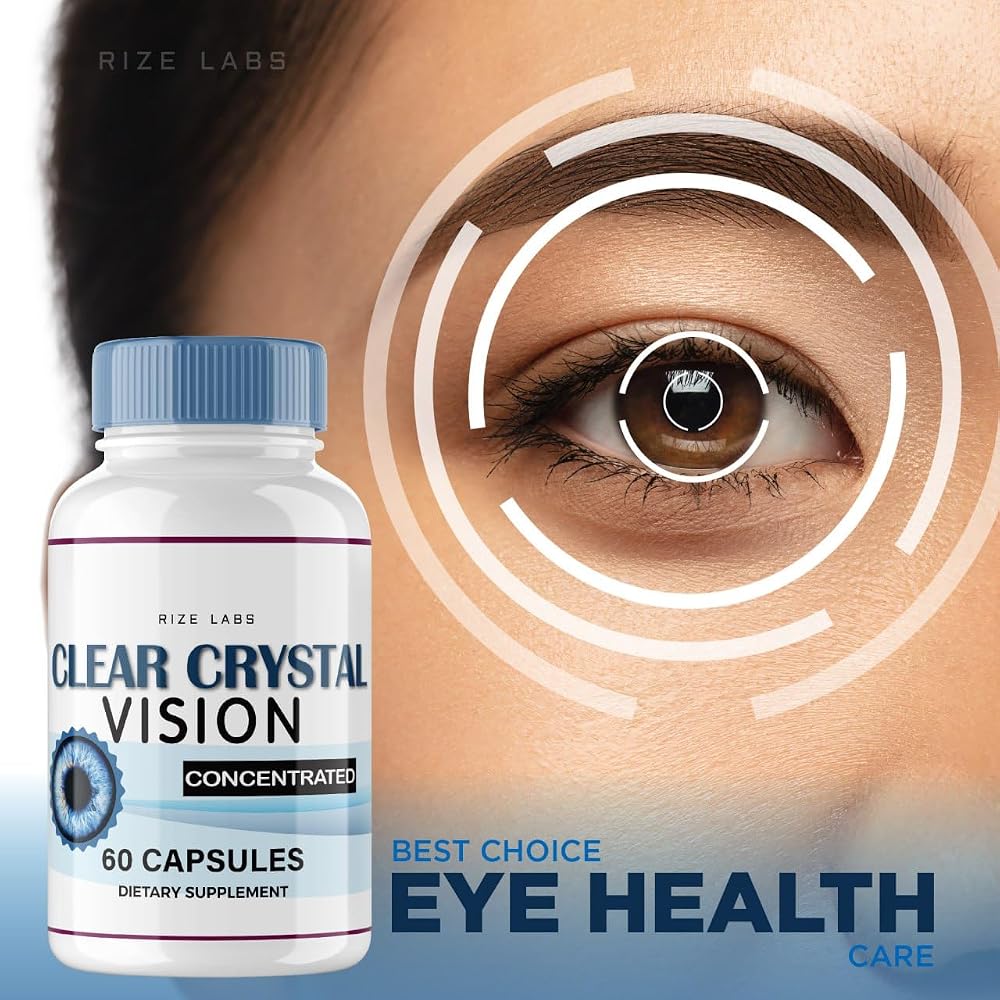 rize labs Clear Crystal Vision Eye Support Formula - 300 Capsules - image 4