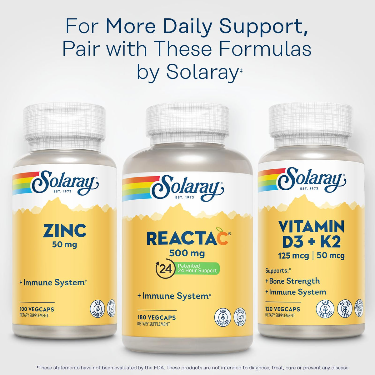 SOLARAY See Packaging