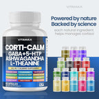Vitamax Corti-Calm Cortisol Supplement for Relaxation - 60 Capsules - image 6