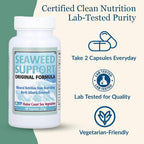 Maine Coast Sea Vegetables Seaweed Support Iodine - 60 Capsules - image 6