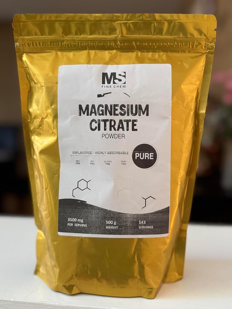 MS Finechem Magnesium Citrate Powder 400mg - 500g - image 4