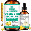 WellVeraVida Quercetin with Bromelain Liquid Drops