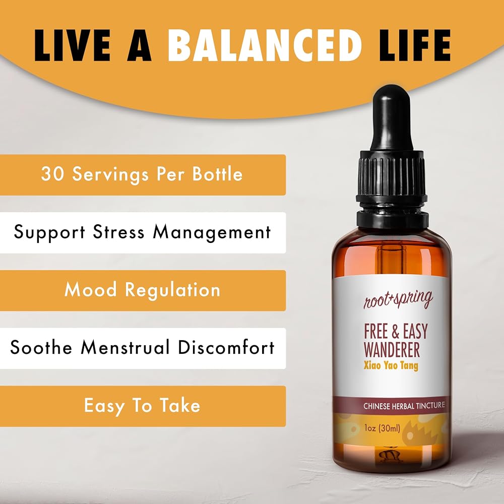 root + spring Free & Easy Wanderer - Xiao Yao Tang - Herbal Tincture
