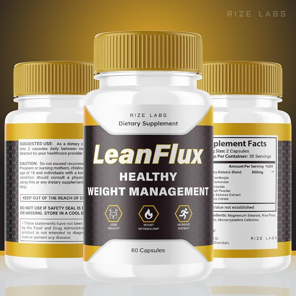 Rize Labs LeanFlux Weight Loss Capsules - 120 Capsules - image 7