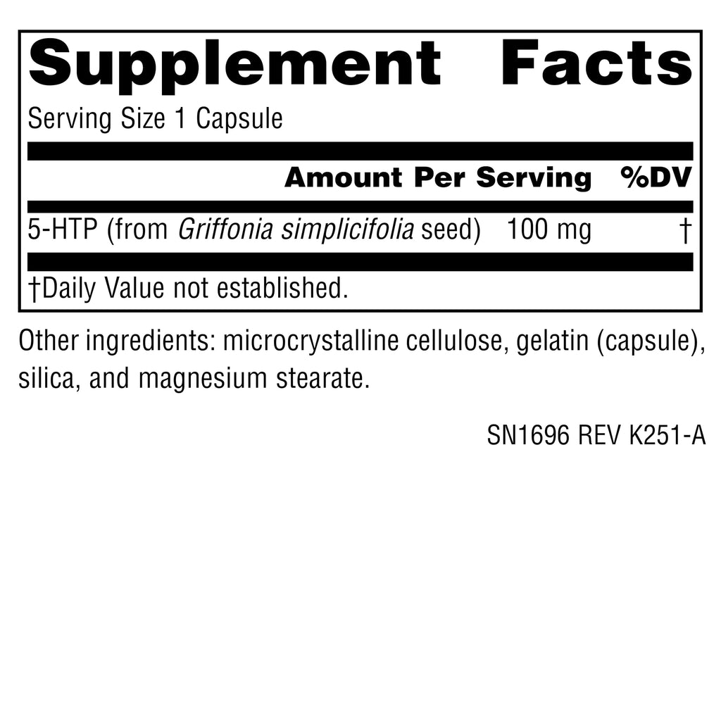 Source Naturals Serene Science 5-HTP 100 mg - 120 Capsules - image 2