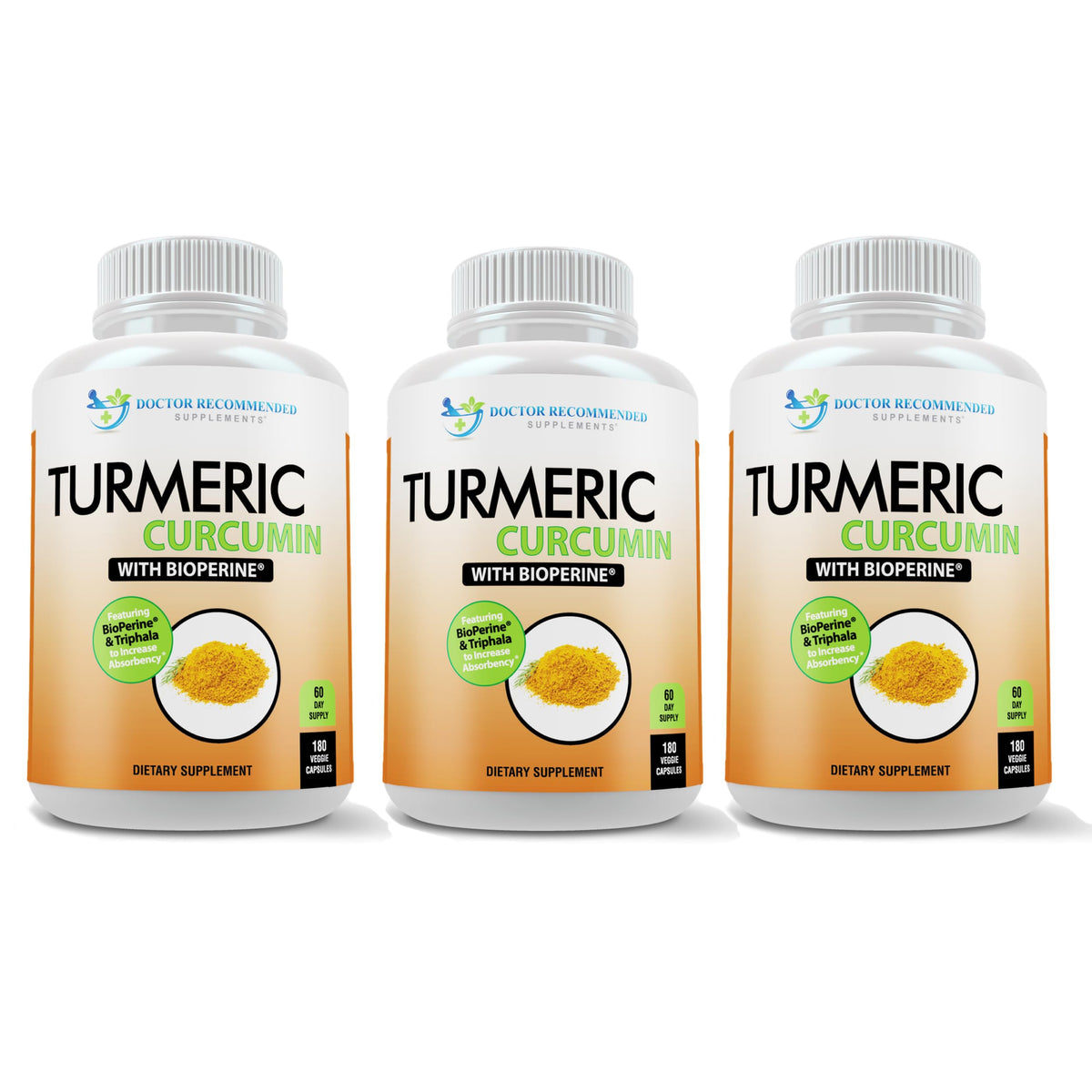 DOCTOR RECOMMENDED SUPPLEMENTS Turmeric Curcumin with Triphala