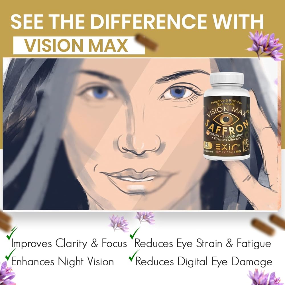 EXIR Eye Vitamins Dietary Supplement for Visual Wellness - 60 Capsules - image 3