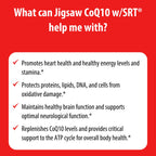 Jigsaw Health CoQ10 with Sustained Release Technology - 60 Capsules - image 7