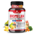 Ultra Herbs Bromelain Complex 1350mg with Quercetin - 150 Capsules
