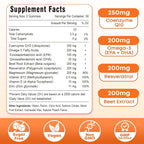 Vazatisi CoQ10 Gummies with Omega 3