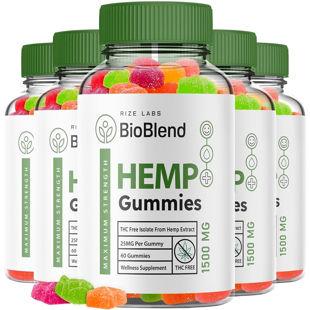 rize labs BioBlend Gummies for Wellness - 300 Gummies