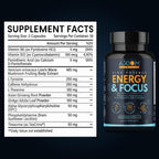 Axiom Nutrition Energy and Focus 200mg Caffeine - 60 Capsules - image 9