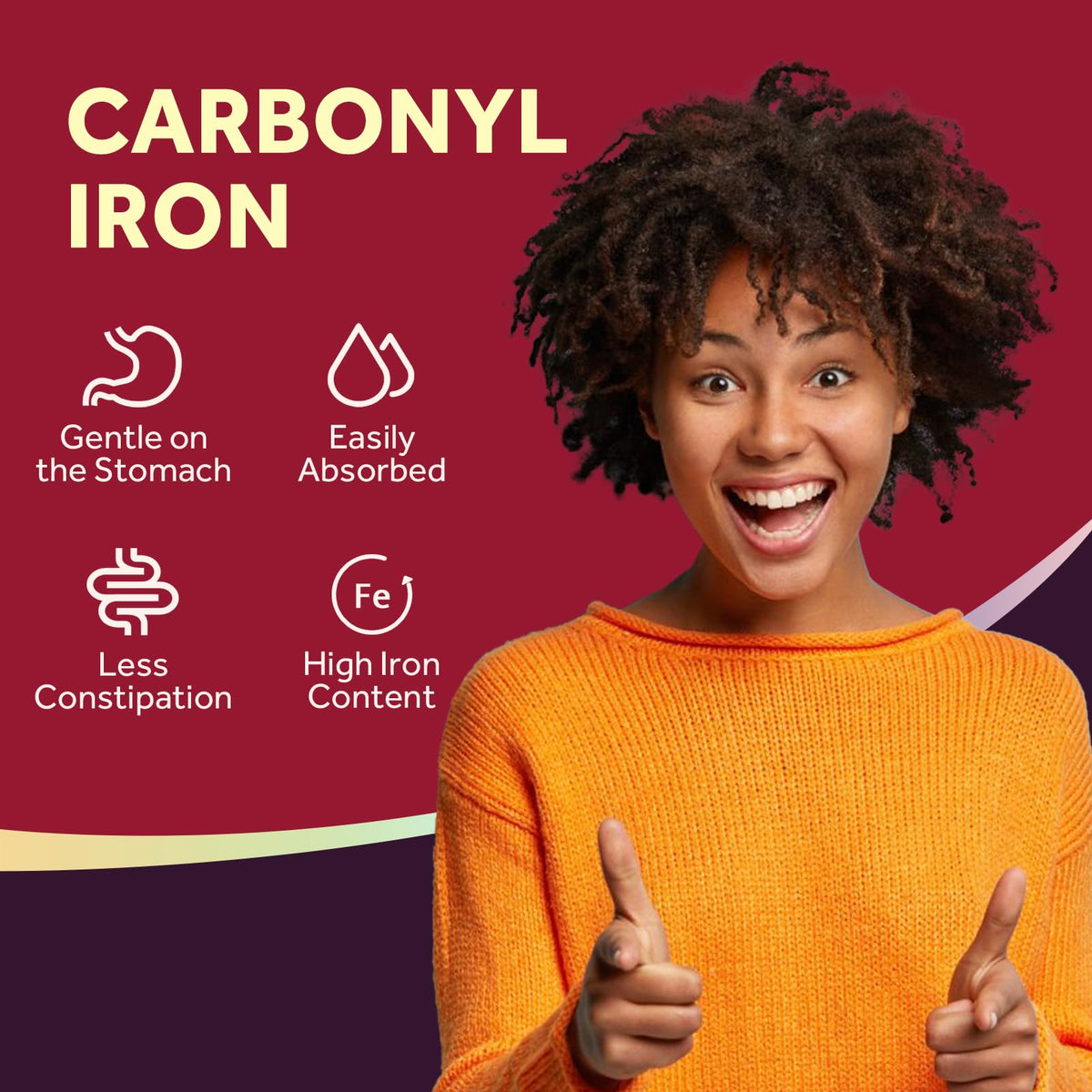 Doctor's Recipes Iron Supplement 65 mg with Vitamin C - 180 Tablets - image 5