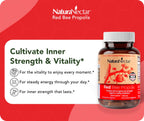 NaturaNectar Red Bee Propolis - 60 Vegetarian Capsules - image 5