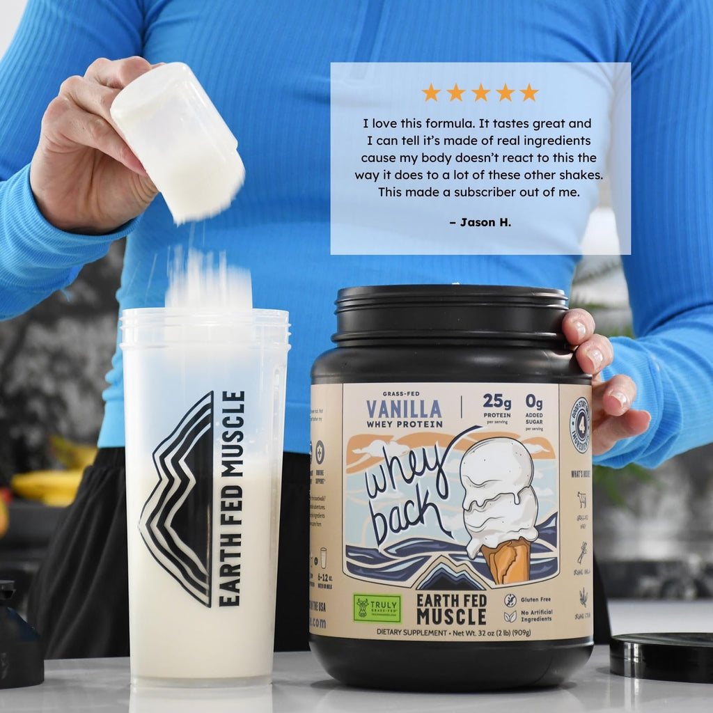 Earth Fed Muscle Whey Protein Isolate