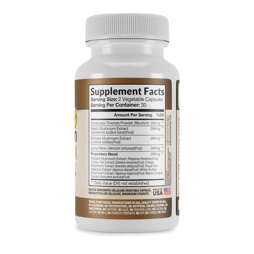 Harvest of Nature Mushroom Complex - 60 Capsules - image 3