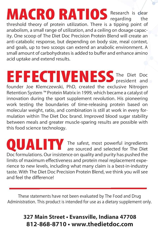 The Diet Doc Precision Protein Blend: 2.2lb - image 8