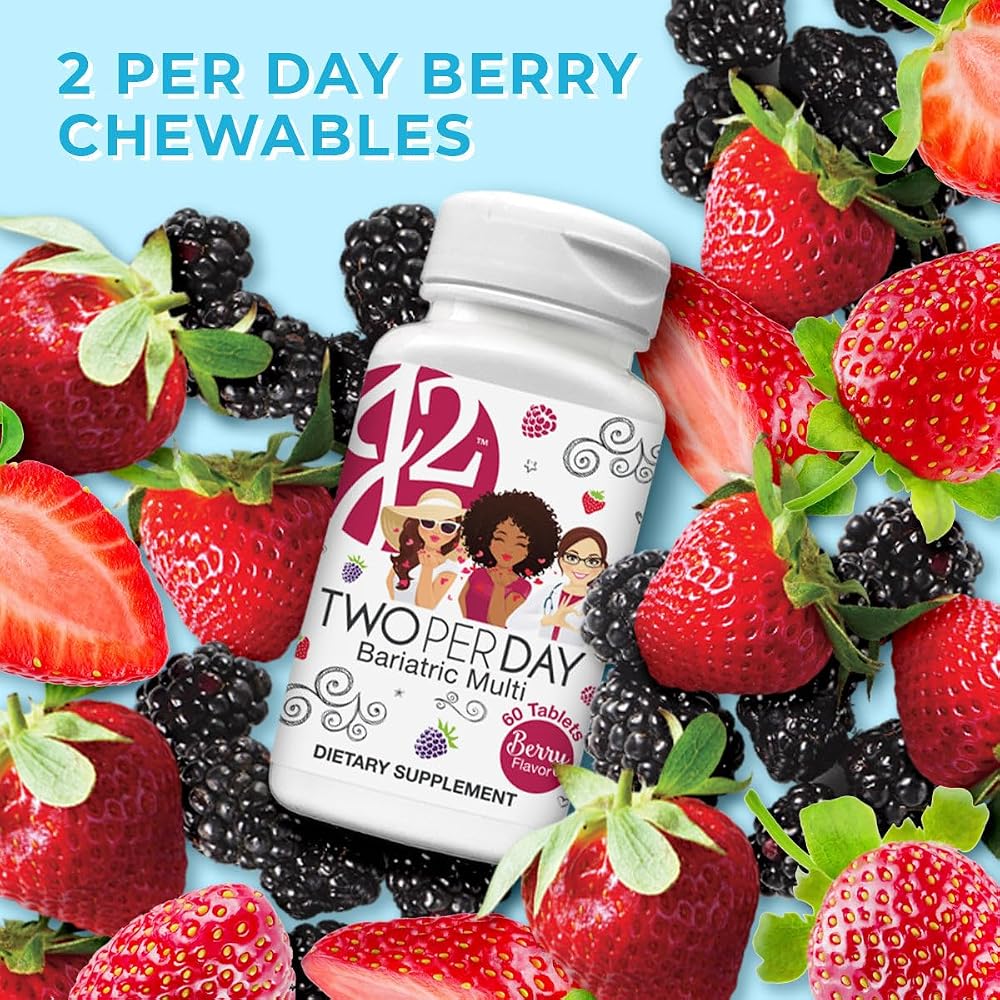 Bariatric Eating J2 Two Per Day Multivitamin Chewable Tablets - 60 Count - image 3