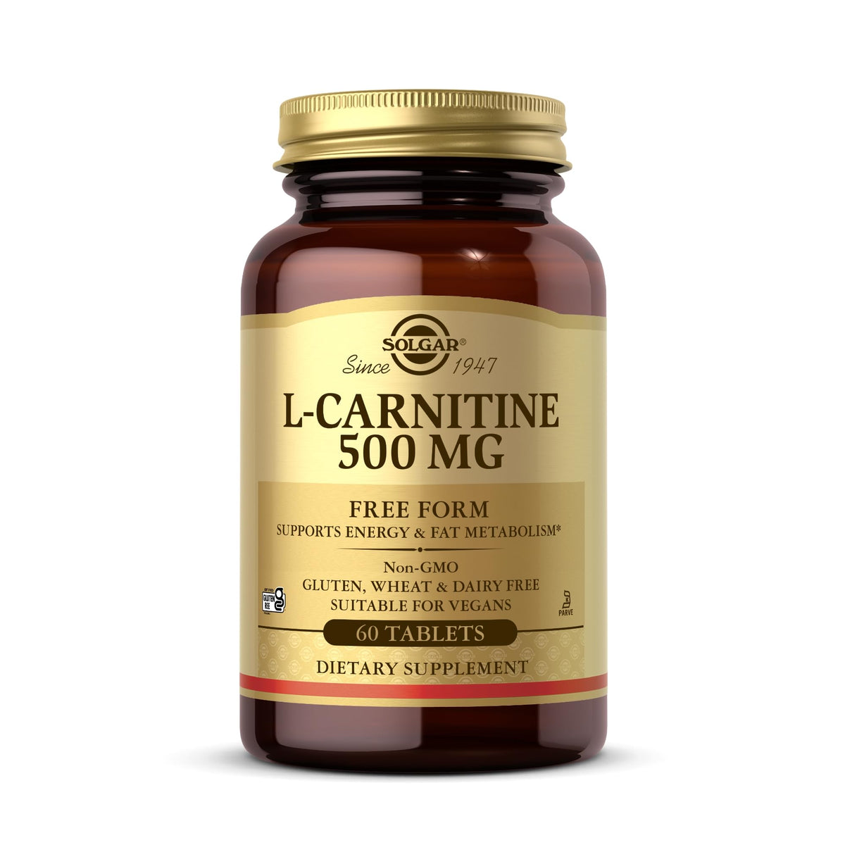 Solgar L-Carnitine 500 mg - 60 Tablets