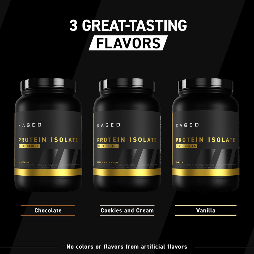Kaged Whey Elite Protein Isolate Powder