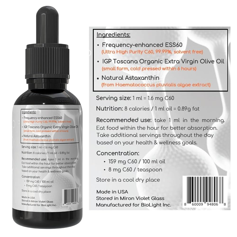 BIOLIGHT BioC60 Antioxidant Supplement - 30 Days - image 2