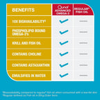 Qunol Advanced Omega-3 Krill & Fish Oil Complex