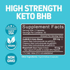 Herbtonics Keto BHB+ Ketone Pills for Weight Management - 60 Capsules - image 5