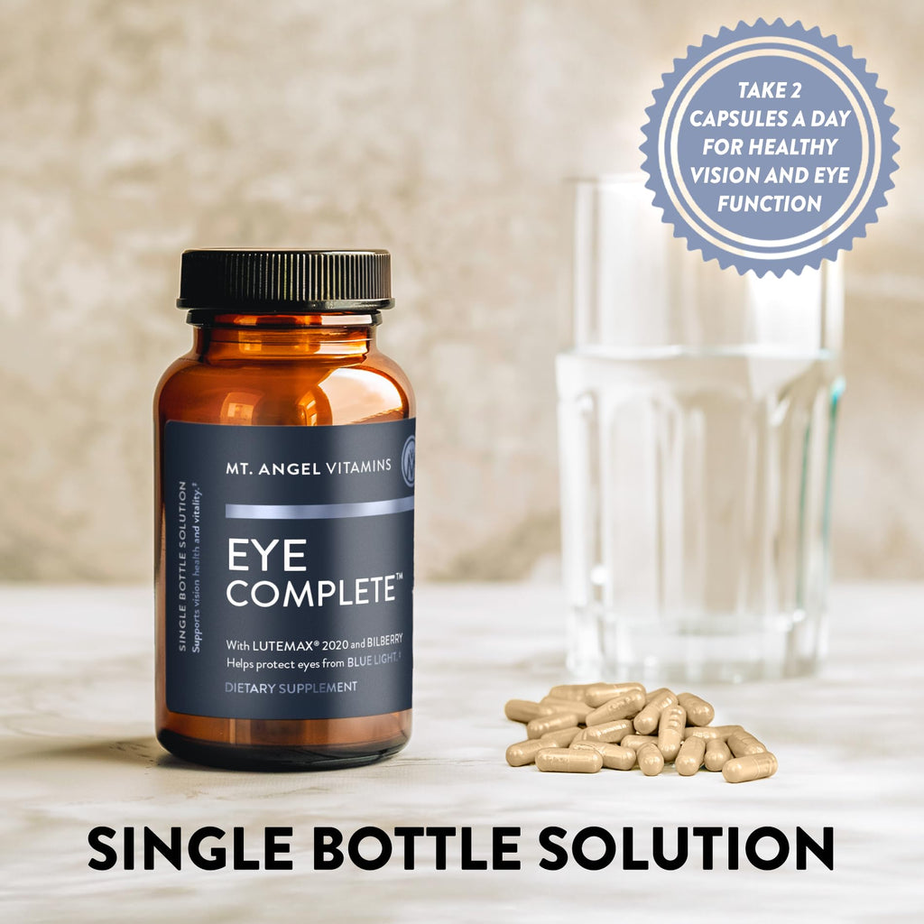 Mt. Angel Vitamins Eye Complete - 60 Vegetarian Capsules - image 7