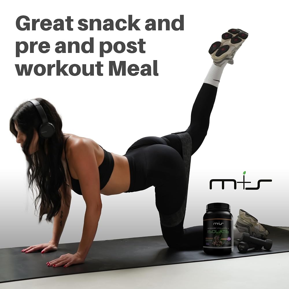 M+S Whey Protein Isolate Powder Chocolate Grass Fed - 29 Servings - image 5