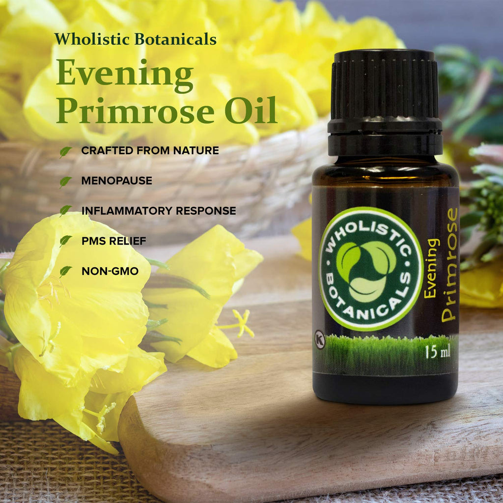 Wholistic Botanicals Evening Primrose Oil for Menopause – 15 ml - image 2