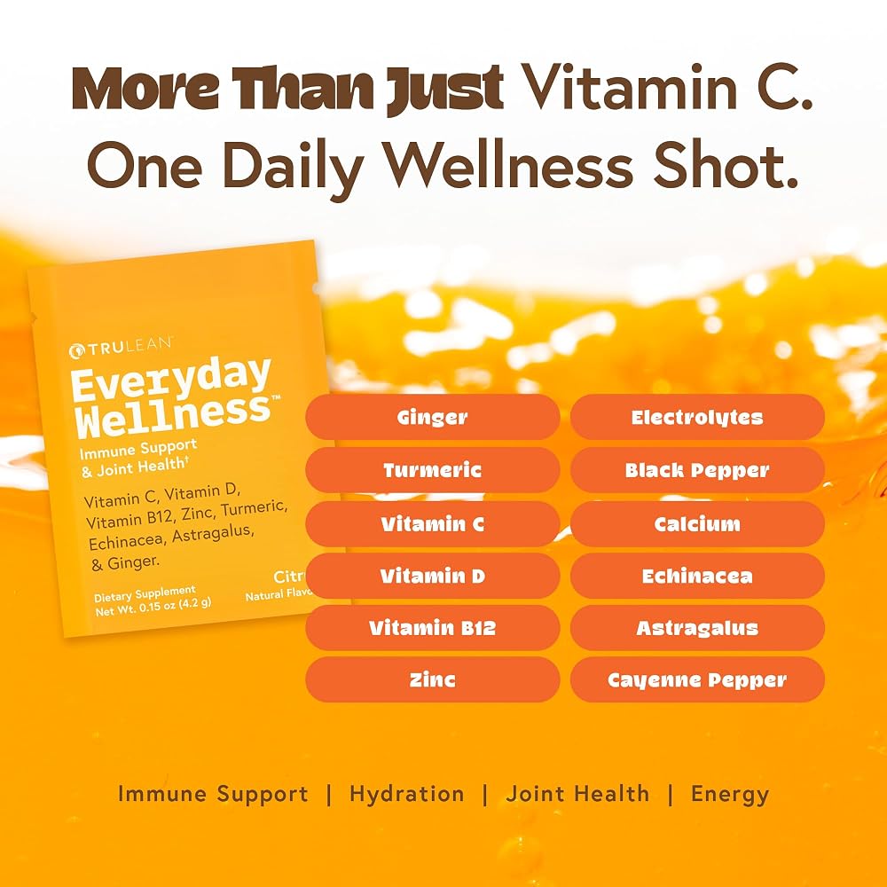TRULEAN Everyday Wellness Shot Powder Drink Mix - 30 Servings - image 3