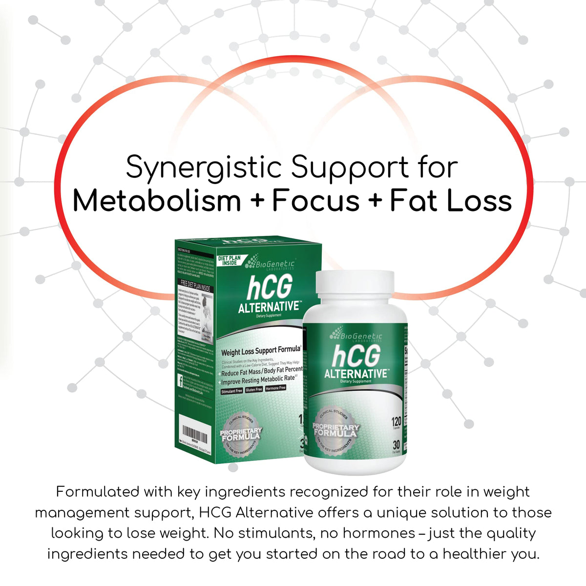 BioGenetic Laboratories hCG Alternative Weight Loss Formula - 120 Capsules - image 5