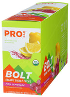PROBAR Organic Pink Lemonade Bolt Energy Chews - Pack of 12 - image 3