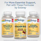 Solaray Vitamin B-12 5000mcg Lozenges for Energy Support - 30 Count - image 6