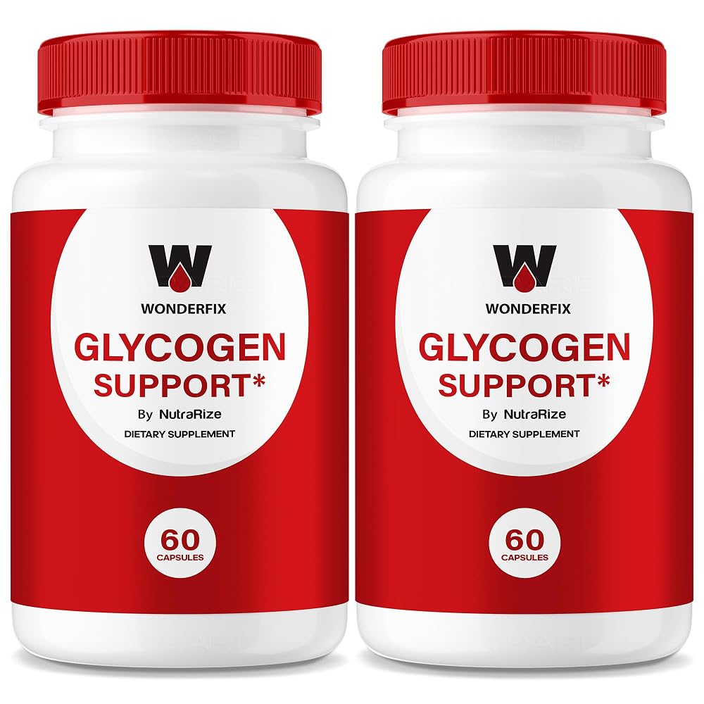NutraRize Wonderfix Glycogen Support Capsules - 120 Capsules